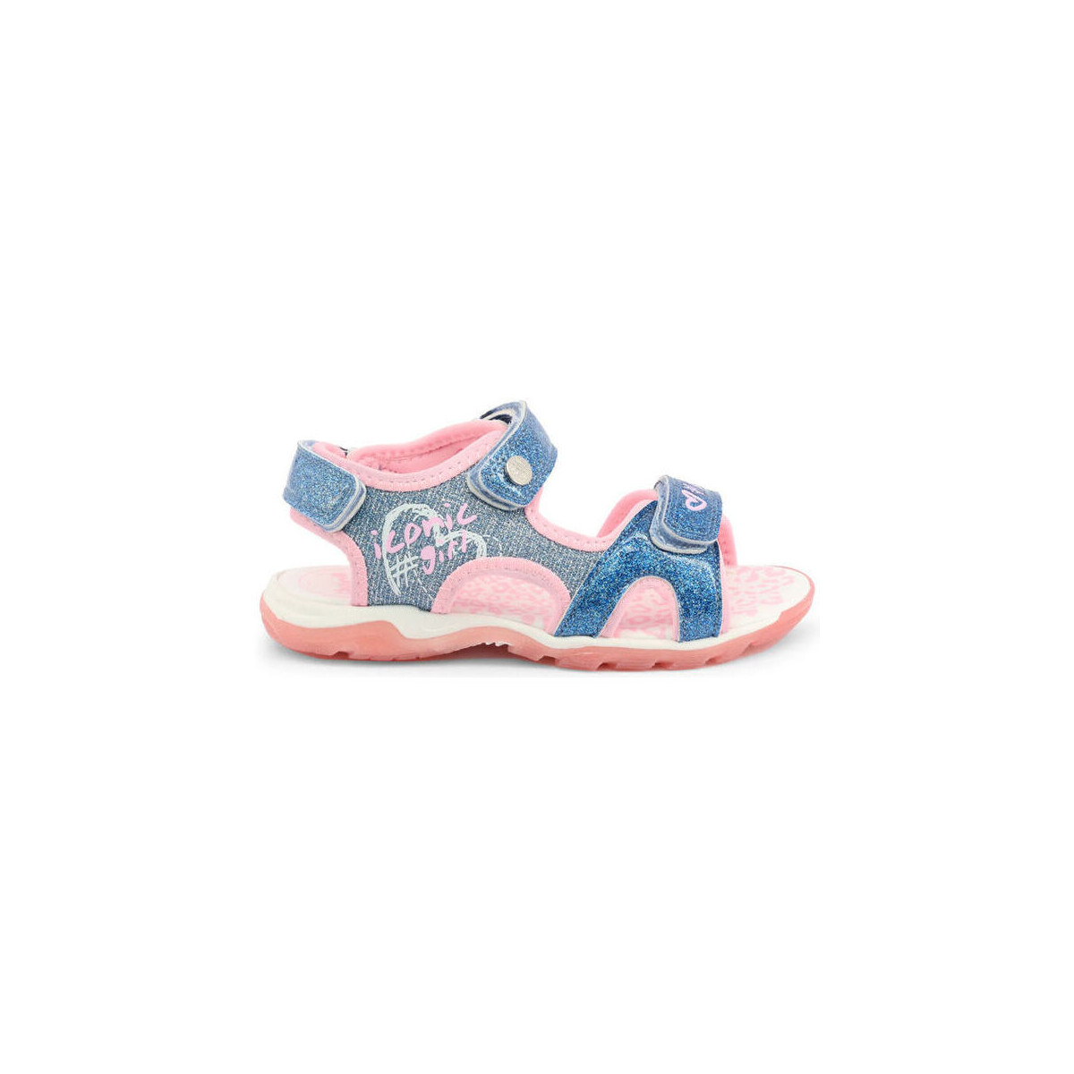 Schuhe Herren Sandalen / Sandaletten Shone 6015-031 Mid Blue Blau