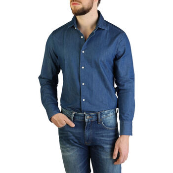 Kleidung Herren Langärmelige Hemden Tommy Hilfiger - tt0tt06009 Blau