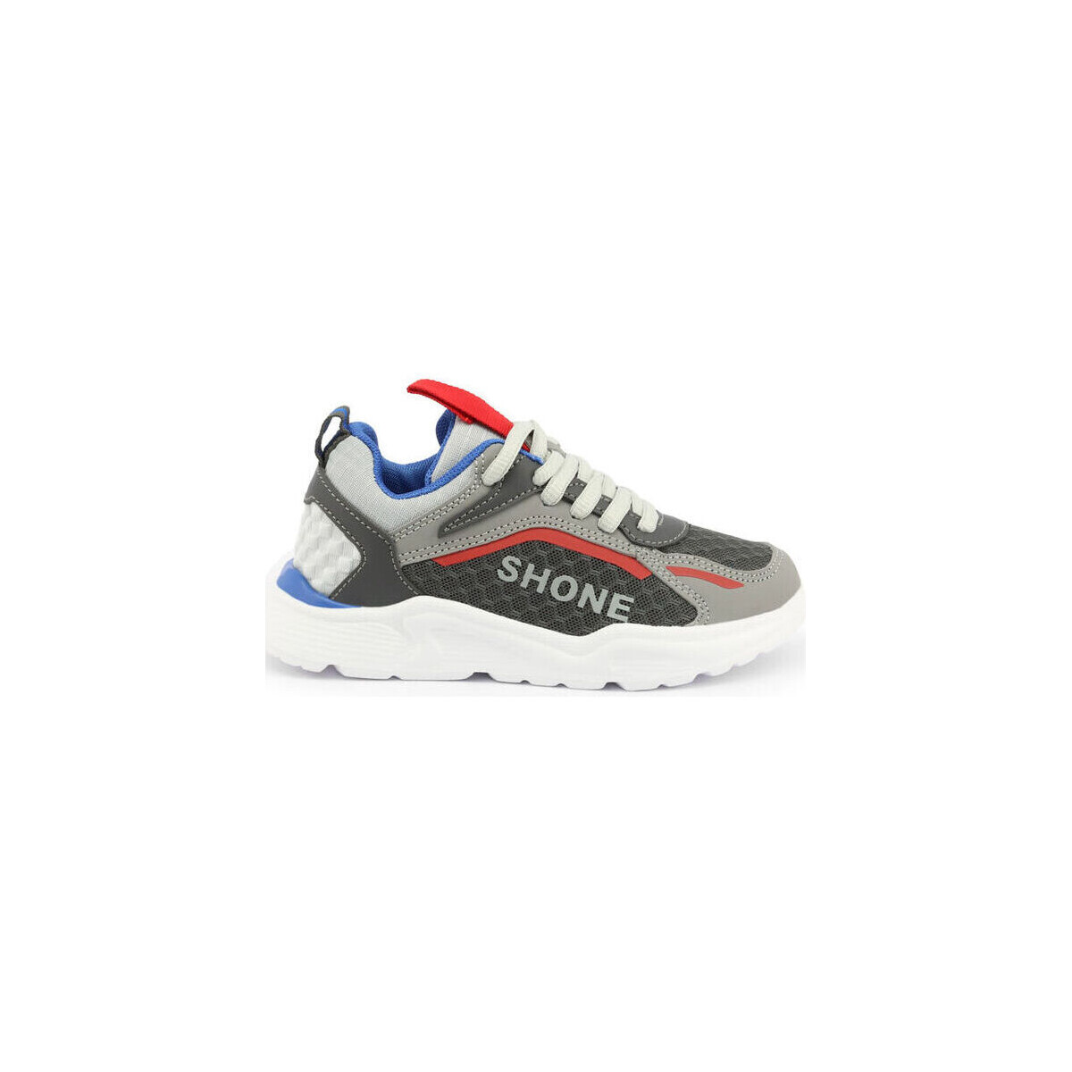 Schuhe Herren Sneaker Shone 903-001 Grey/White Grau
