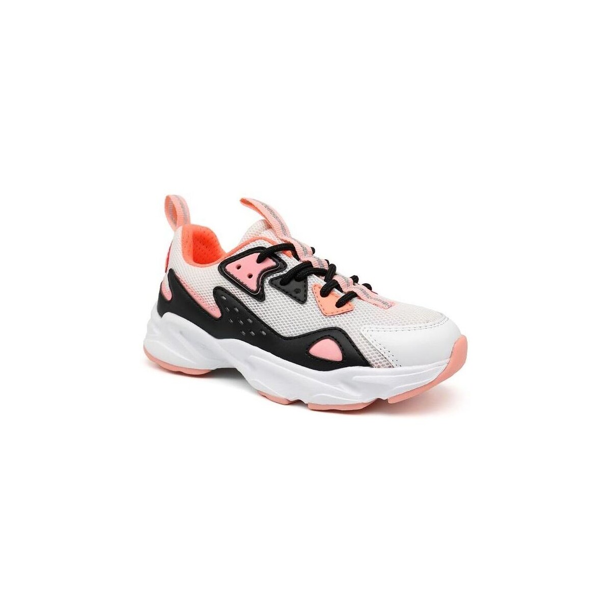 Schuhe Herren Sneaker Shone 8202-001 White/Pink Weiss