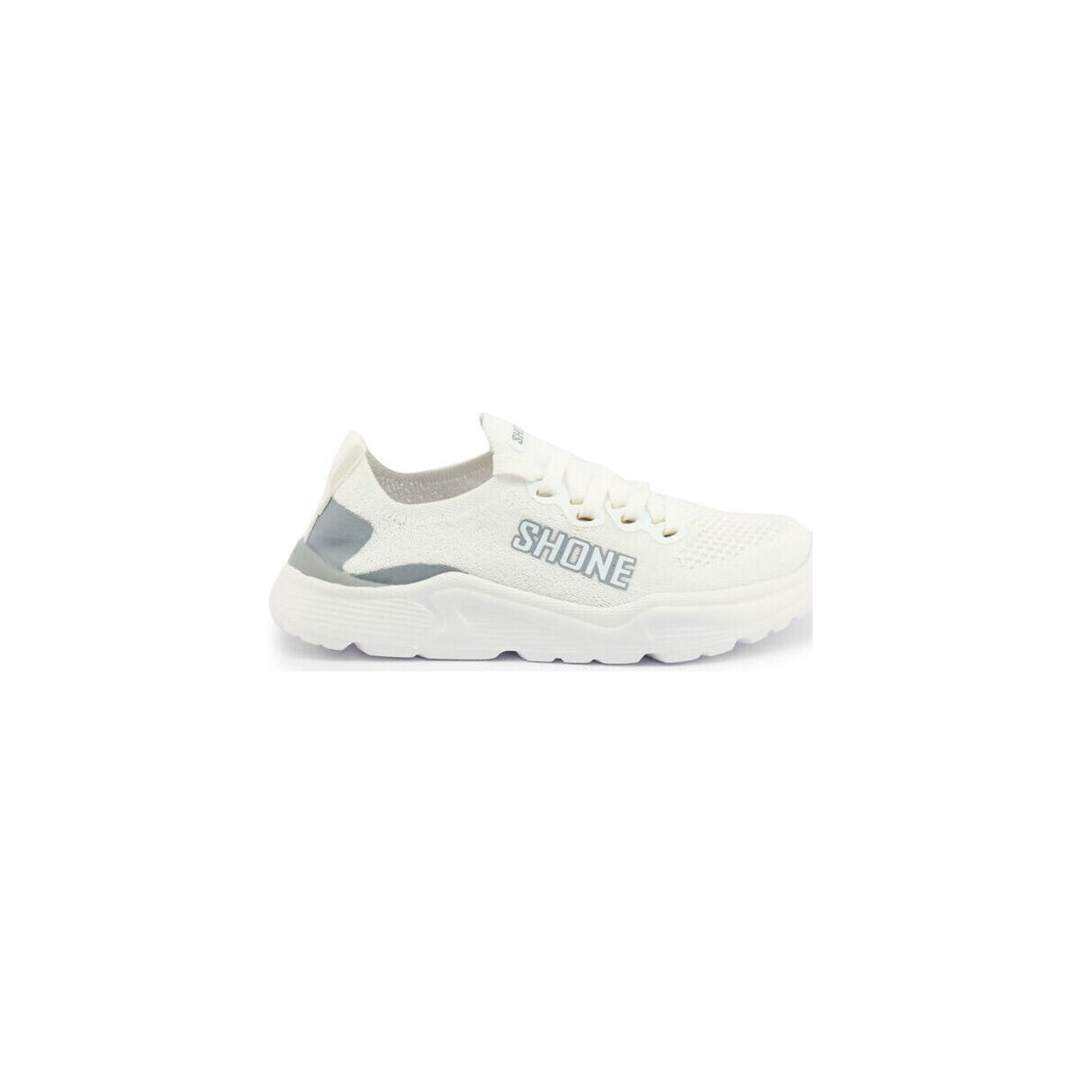 Schuhe Herren Sneaker Shone 155-001 White Weiss