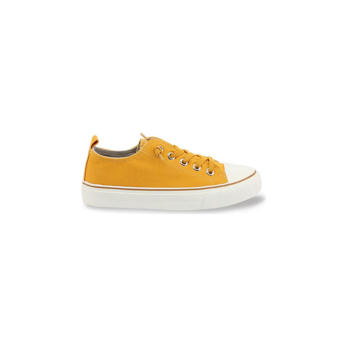 Schuhe Herren Sneaker Shone 292-003 Mustard Gelb
