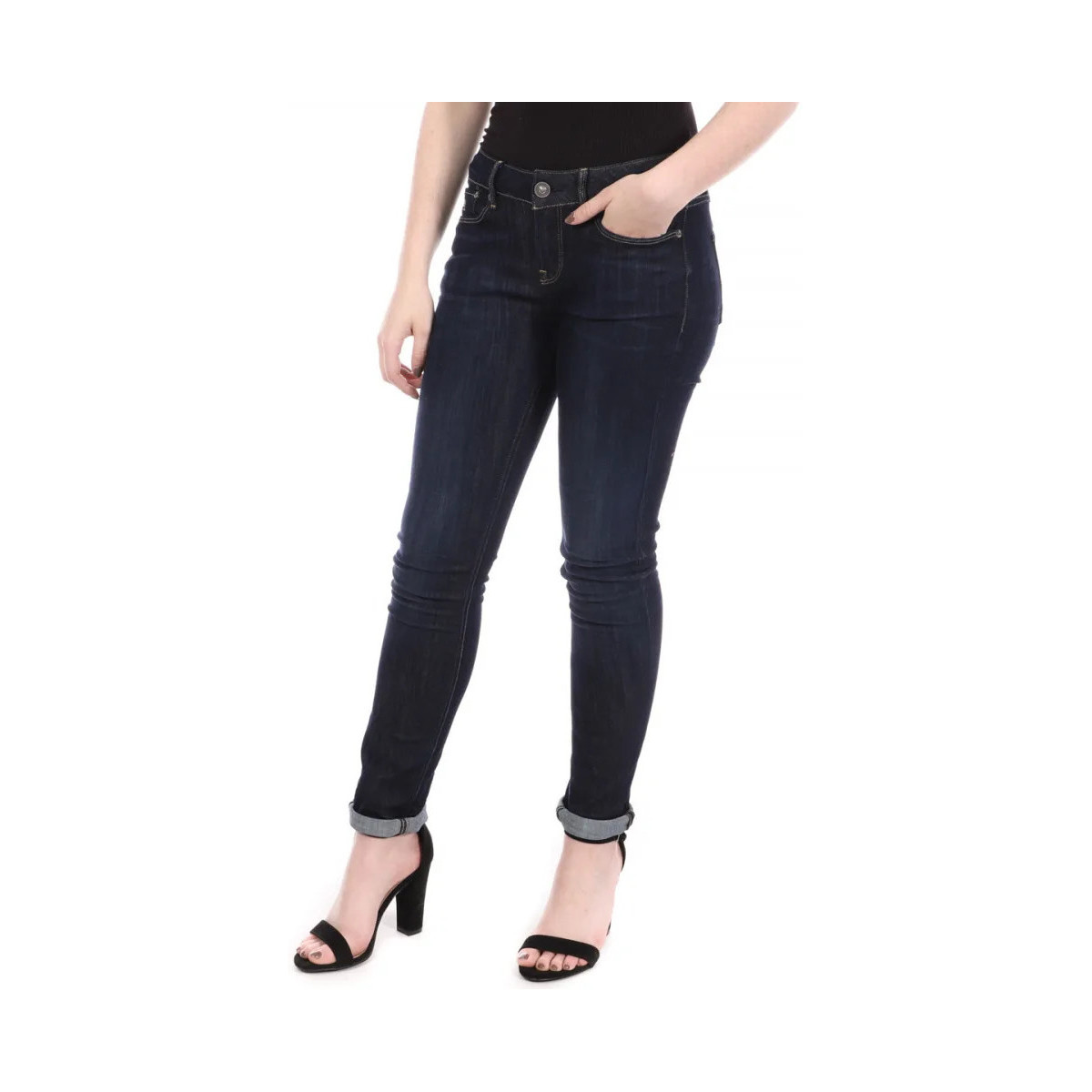 Kleidung Damen Slim Fit Jeans G-Star Raw 60654-6252-8 Blau