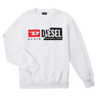 Kleidung Kinder Sweatshirts Diesel SGIRKCUTY OVER Weiss