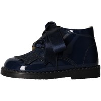 Schuhe Mädchen Boots Panyno - Polacchino blu B2508 Blau