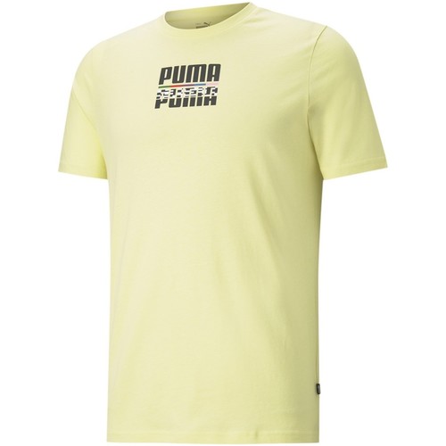Kleidung Herren T-Shirts Puma 587768-40 Gelb