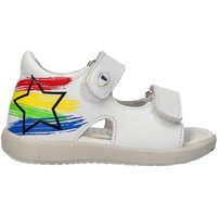 Schuhe Kinder Wassersportschuhe Falcotto - Sandalo bianco BARRAL-0N01 Weiss