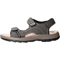 Schuhe Herren Sportliche Sandalen Valleverde - Sandalo grigio 54802 Grau