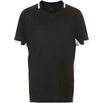 Kleidung Kinder T-Shirts Sols CLASSICOKIDS Negro Blanco Schwarz