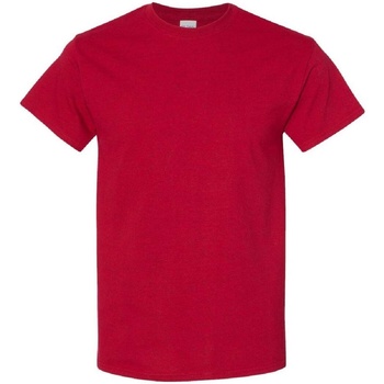 Kleidung Herren T-Shirts Gildan 5000 Rot