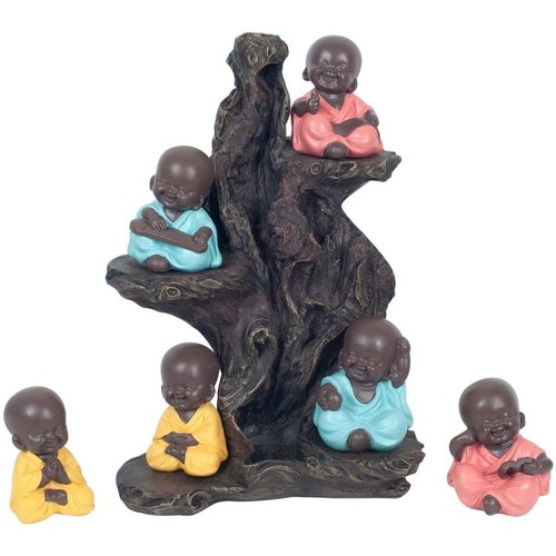 Home Statuetten und Figuren Signes Grimalt Aussteller Mit 12 Buddhas 12U Multicolor