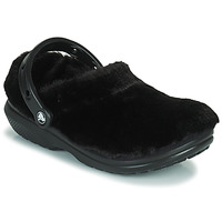 Schuhe Damen Pantoletten / Clogs Crocs CLASSIC FUR SURE Schwarz