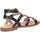 Schuhe Mädchen Sandalen / Sandaletten Dianetti Made In Italy I9749L Sandalen Kind SCHWARZ Schwarz