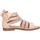 Schuhe Mädchen Sandalen / Sandaletten Dianetti Made In Italy I8625L Sandalen Kind NACKT Rosa