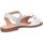 Schuhe Mädchen Sandalen / Sandaletten Dianetti Made In Italy I9738 Sandalen Kind WEISS Weiss