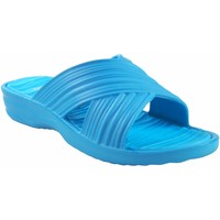 Schuhe Damen Pantoffel Kelara k02017 celeste Blau