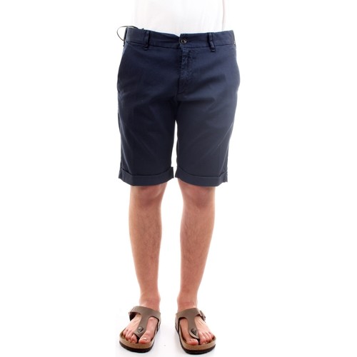 Kleidung Herren Shorts / Bermudas History Lab 21P716 Kurze hose Mann Blau Blau