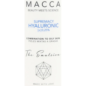 Beauty pflegende Körperlotion Macca Supremacy Hyaluronic 0,25% Emulsion Combination To Oily 