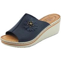 Schuhe Damen Sandalen / Sandaletten Fly Flot 41 F90 BG Blu Blau