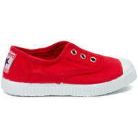 Schuhe Kinder Tennisschuhe Cienta Chaussures en toiles  Tintado Rot