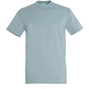 Kleidung Damen T-Shirts Sols IMPERIAL camiseta color azul glaciar Blau