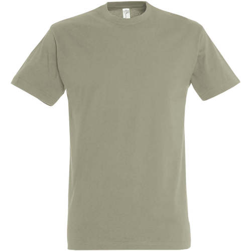 Sols IMPERIAL camiseta color Caqui-100% algodón Kaki
