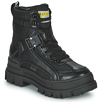 Schuhe Damen Boots Buffalo ASPHA COM1 Schwarz