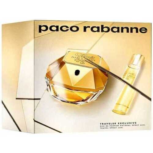 Beauty Damen Parfümsets Paco Rabanne Set Lady Million (80ml Parfüm+mini 20ml) Set Lady Million (80ml perfume+mini 20ml)