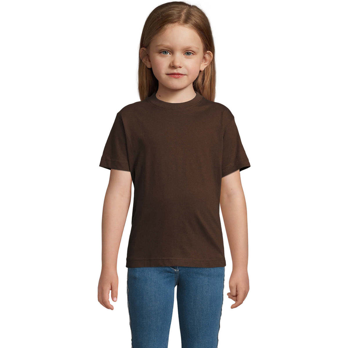 Kleidung Kinder T-Shirts Sols Camista infantil color chocolate Braun