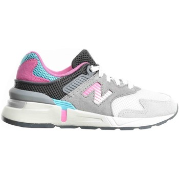 Schuhe Kinder Laufschuhe New Balance 997 Weiß, Grau