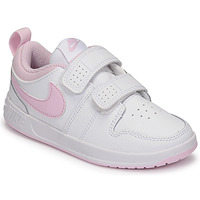 Schuhe Kinder Sneaker Low Nike NIKE PICO 5 (PSV) Weiss / Rosa