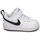 Schuhe Kinder Sneaker Low Nike NIKE COURT BOROUGH LOW 2 (TDV) Weiss / Schwarz