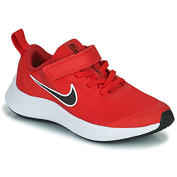 Schuhe Kinder Multisportschuhe Nike NIKE STAR RUNNER 3 (PSV) Rot / Schwarz