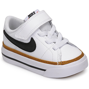 Schuhe Kinder Sneaker Low Nike NIKE COURT LEGACY (TDV) Weiss / Schwarz