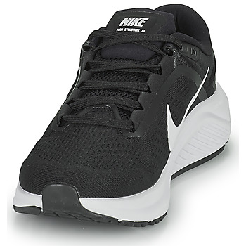 Nike NIKE AIR ZOOM STRUCTURE 24 Schwarz / Weiss