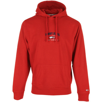 Tommy Hilfiger Timeless Tommy Hoodie Rot