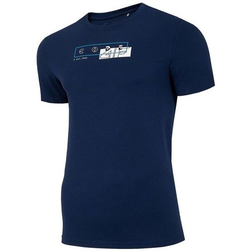 Kleidung Herren T-Shirts 4F TSM021 Marine