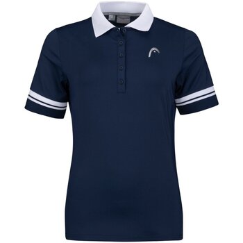 Kleidung Damen T-Shirts & Poloshirts Head Sport PERF Polo II Shirt W 814551 DB blau