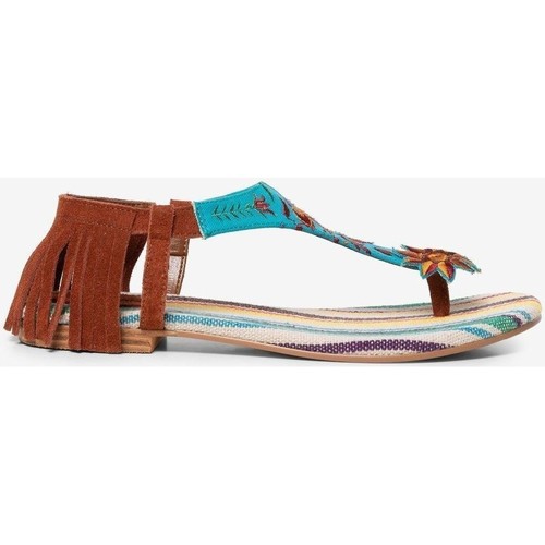 Schuhe Damen Sandalen / Sandaletten Desigual SHOES_LUPITA_MEXICO Multicolor