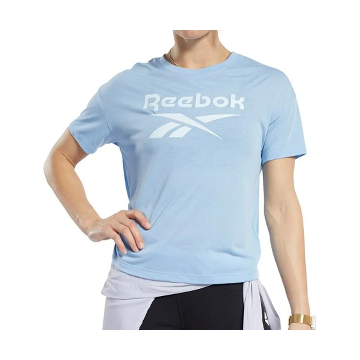 Kleidung Damen T-Shirts & Poloshirts Reebok Sport FK6856 Blau
