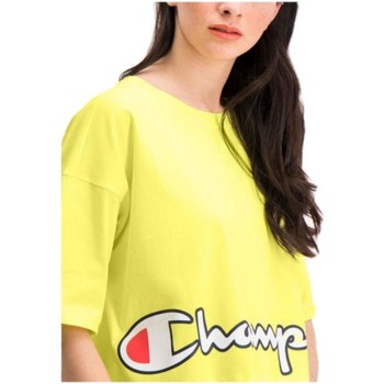 Kleidung Damen T-Shirts Champion  Gelb