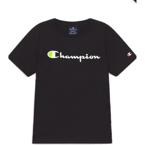 Kleidung Damen T-Shirts Champion  Schwarz