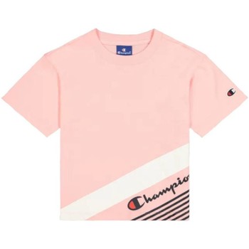 Kleidung Mädchen T-Shirts Champion  Rosa