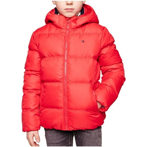 Kleidung Jungen Jacken Tommy Hilfiger  Rot