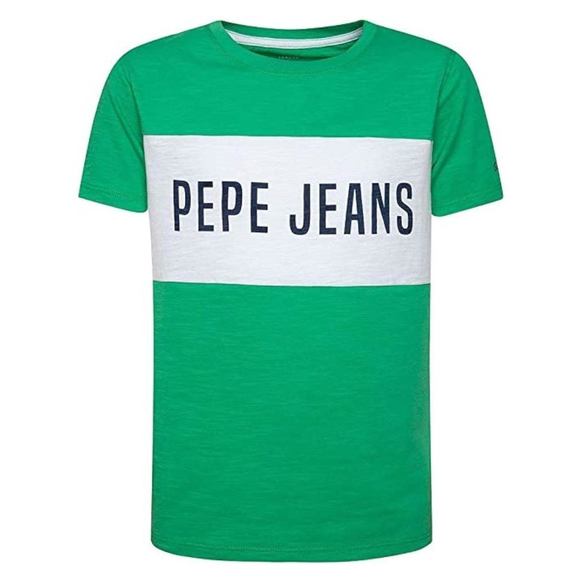 Kleidung Jungen T-Shirts Pepe jeans  Grün