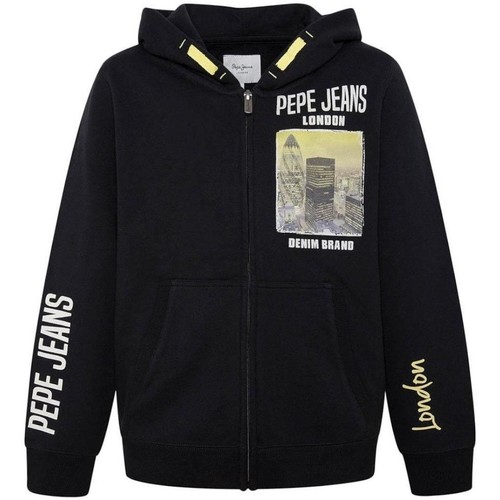 Kleidung Jungen Sweatshirts Pepe jeans  Schwarz