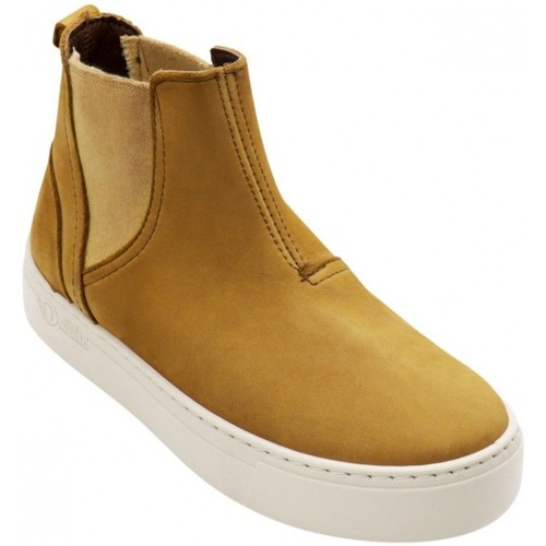 Schuhe Damen Stiefel Natural World Kira 6185 - Golden Grau