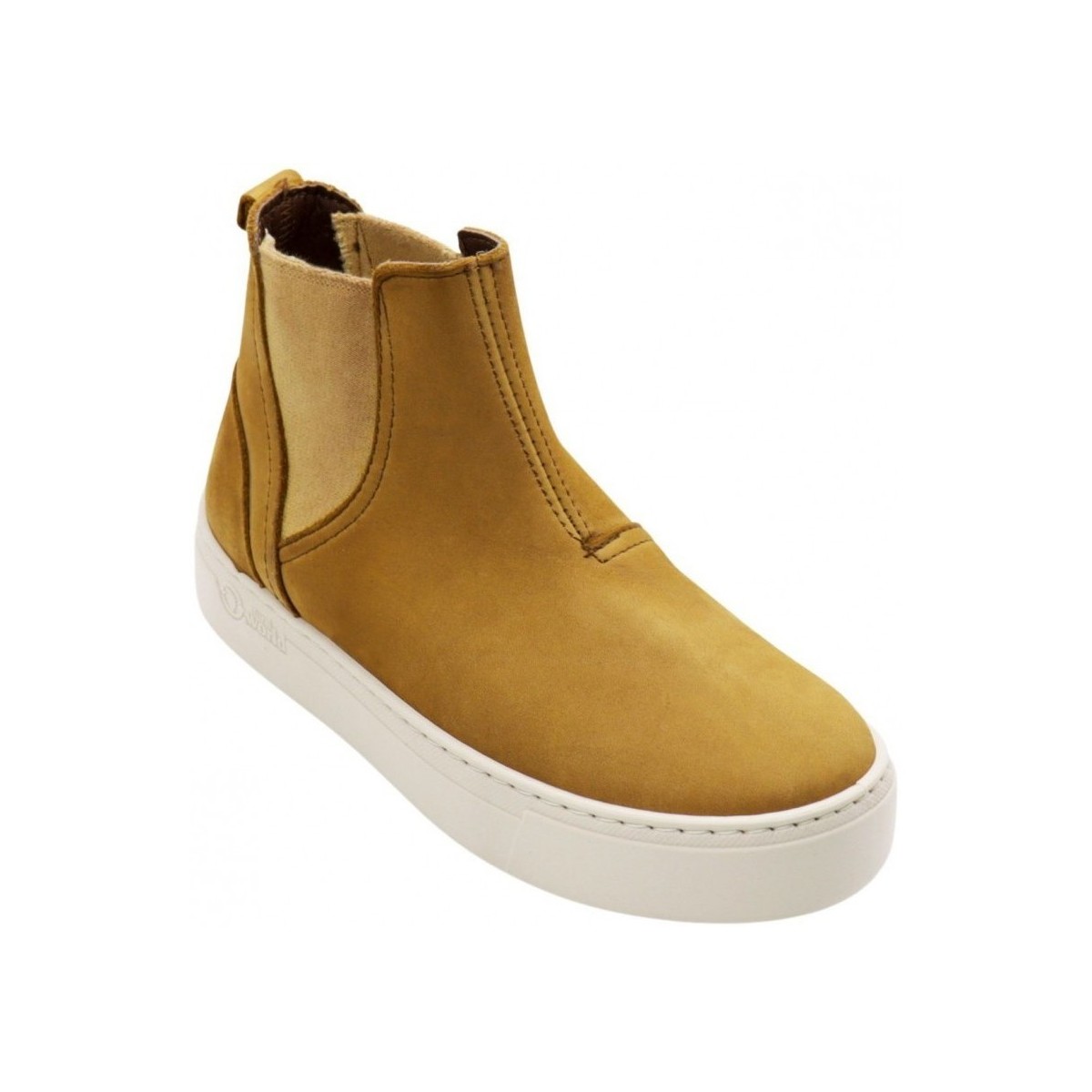 Schuhe Damen Stiefel Natural World Kira 6185 - Golden Grau