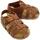 Schuhe Kinder Sandalen / Sandaletten Plakton Baby Polka B - Roble Braun