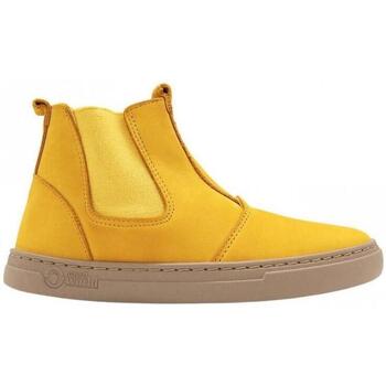 Schuhe Kinder Stiefel Natural World Kids Ada 6982 - Curry Gelb